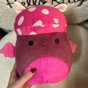 Squishmallow Cosimo the Mushroom Bat 8”